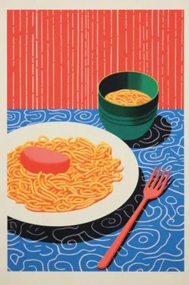 VE Pasta et al Klappkarte Motiv Nudeln mit Thunfisch 5 Ex. | Stephan Schöll