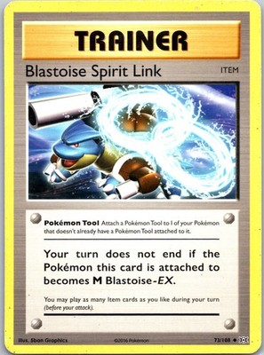 Blastoise Spirit Link Uncommon XY - Evolutions 73/108 LP