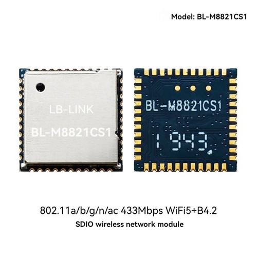 2X( BL-M8821CS1 Kabelloses Dualband-WLAN- 433 Mbit/S WIFI5 + BT4.2 SDI7777 - Bild 4 von 7