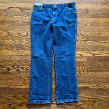 Vintage BIG BEN by Wrangler Jeans Mens 38x31 Heavy Blue Denim Pant USA Made