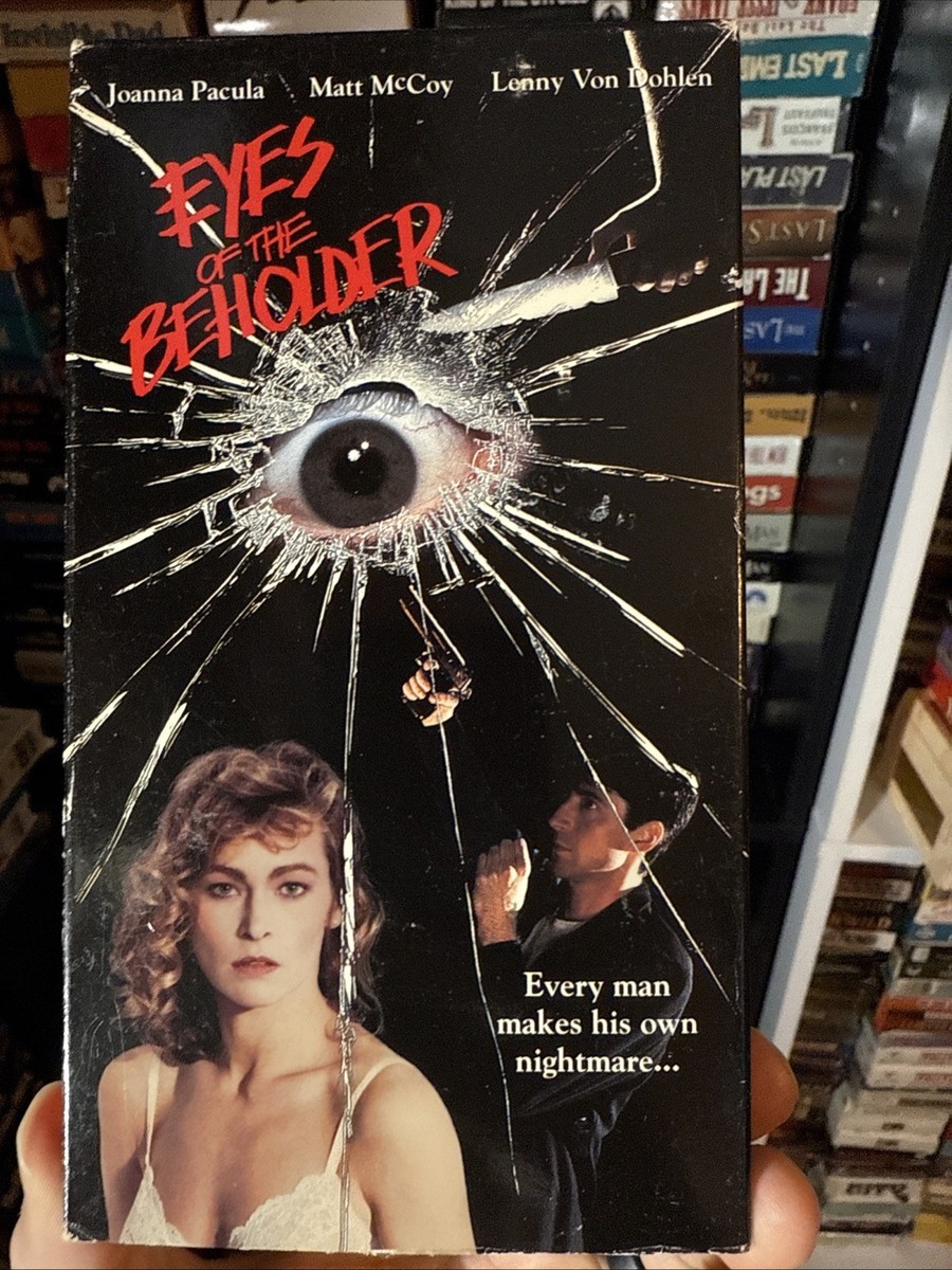 Eyes Of The Beholder 1992 VHS Rare Hard To Find Original