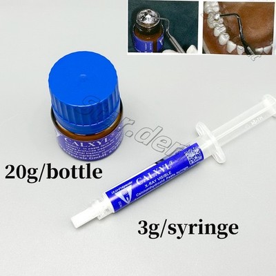 Dental Calcium Hydroxide Paste x-ray visible Temporary Root Canal Dressing 20/3g