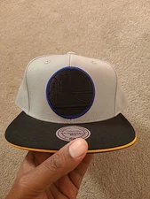 Golden State Warriors Mitchell And Ness Snapback Hat  "Vintage"