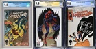 Amazing Spider-Man Triple Set #263, #278, #14 Campbell signed CGC