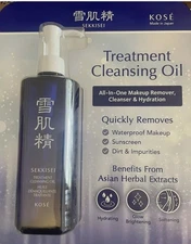 Kose Sekkisei Treatment Cleansing Oil All in One Makeup Remover 10.1 fl oz/300mL