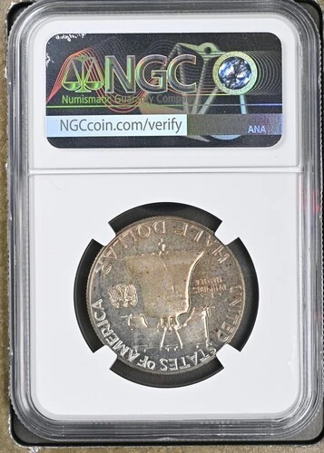 1962 Silver Proof Franklin Half Dollar NGC PF66 Toned #1 - Image 2 of 2