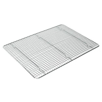 Thunder Group SLWG1216 12'' x 16-1/8'' Chrome Plated Icing/Cooling Rack