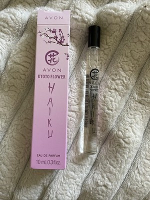 Avon Haiku kyoto flower EDP PERFUME cologne Spray - purse size - .3 oz