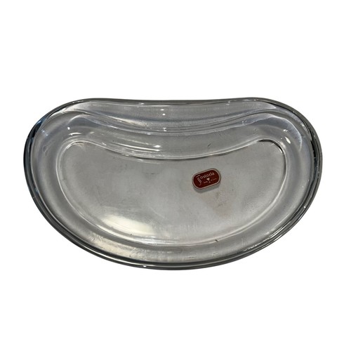 Vintage Fostoria Contour Clear Glass Individual Creamer/ Sugar Tray - Picture 6 of 8