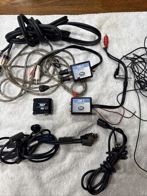 PAC Audi TR7 & (2) SNI-1 RCA Filter W/ Monster Cables & Misc Car Audio 