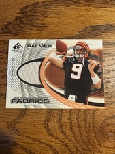 2004 SP Authentic Fabrics Single Carson Palmer Cincinnati Bengals