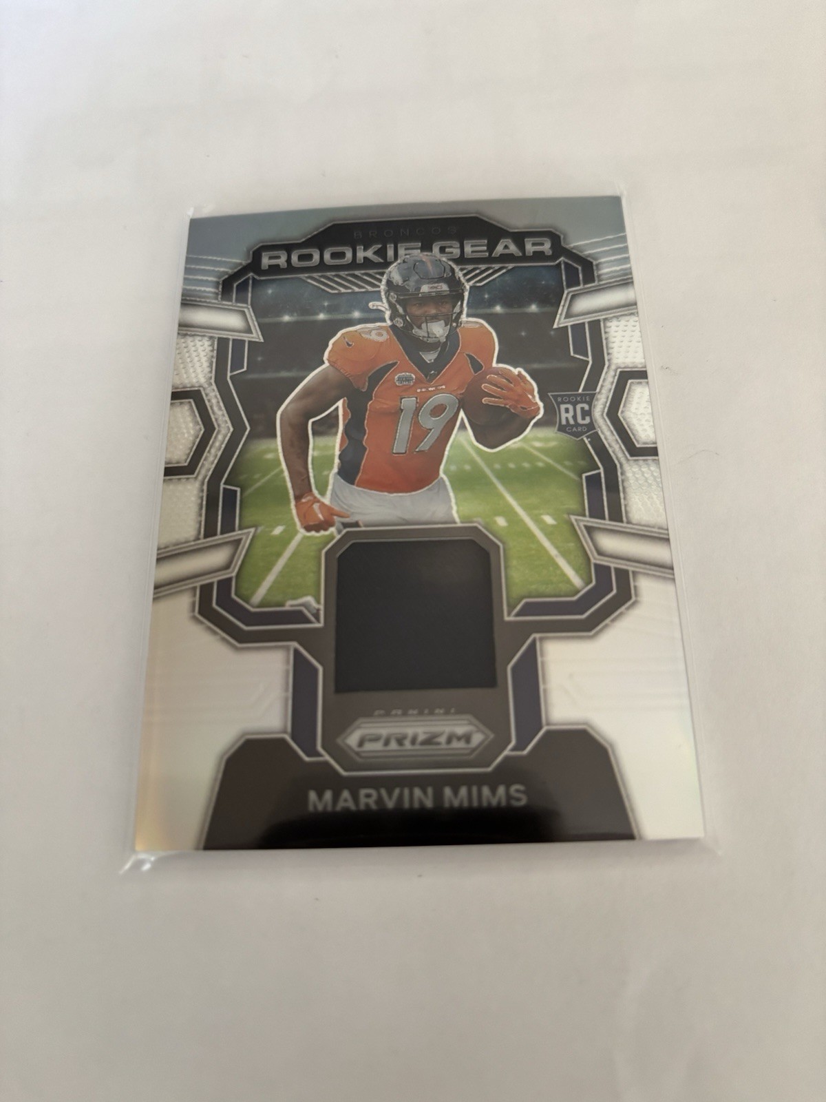 2023 Panini Prizm - Rookie Variation Marvin Mims #318 Silver Prizm (RC)