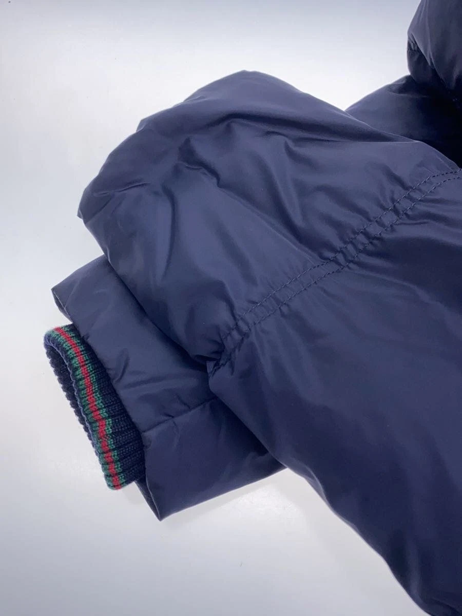 Piumino Gucci 44 poliestere blu navy tinta unita 343859 Z4196