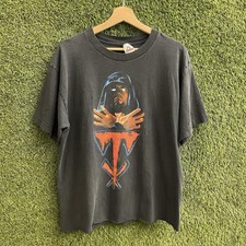 VTG 90s WWF WWE The Undertaker Hell Has Relocated Wrestling T-Shirt Mens L 1998