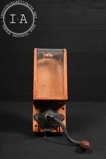 Vintage Wall-Mounted Coffee Grinder