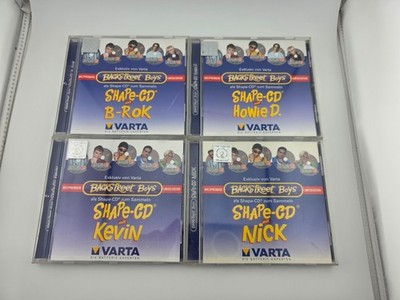 4x Backstreet Boys Varte Shape CD B-Rok Howie D. Kevin Nick