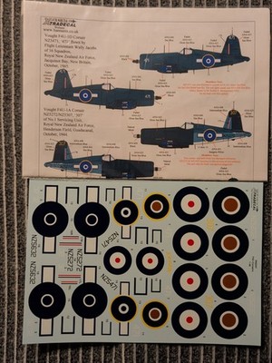 Xtradecal F4U-1D Decal 1:48