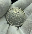 Raw 1854-O Seated Liberty Half Dollar - AU Details - Lt Toning - M349