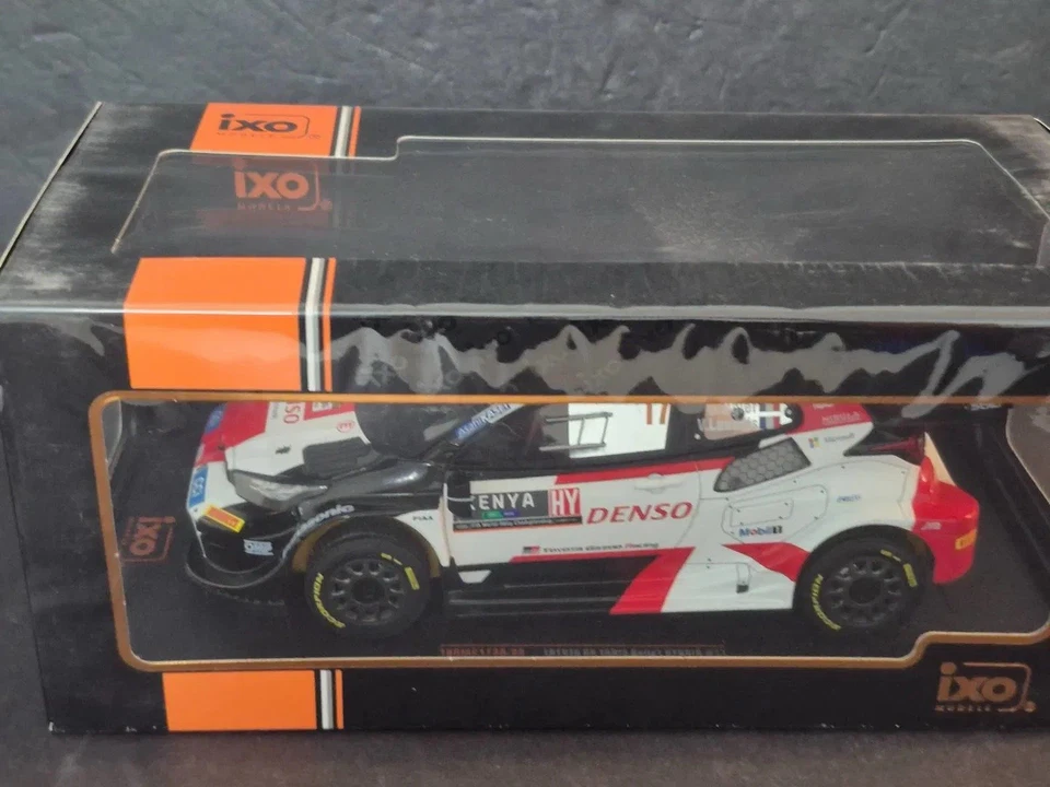 TOYOTA GR YARIS RALLY1 #17 WINNER SAFARI RALLY 2023 1/18 BY IXO 18RMC173A22 - Image 3 of 4