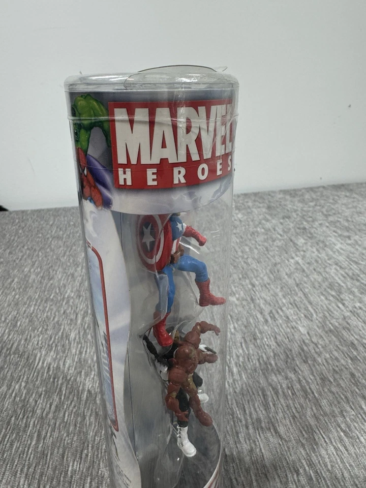 Hasbro Marvel Legends Action F Face Off Capitán América, Punisher, Iron Man LEER Foto 4 de 4