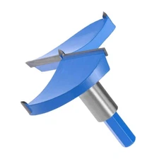 95mm Forstner Drill Bit, Tungsten Carbide, Hex Shank, Wood, Plastic, Hole, Saw