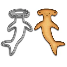 Hammerhead Shark Cookie Cutter - 4.25x2.83 Inches