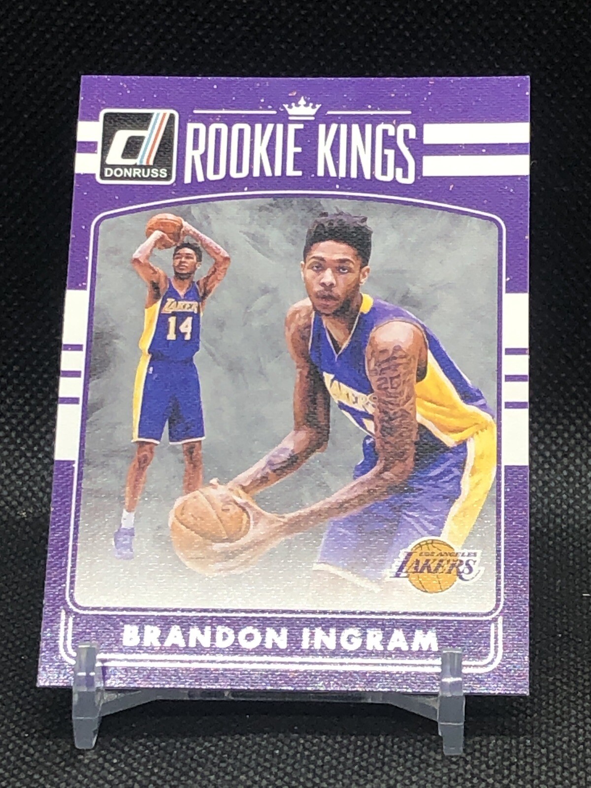 BRANDON INGRAM (Rookie) 2016-17 DONRUSS Insert #1 Rookie Kings Canvas Parallel