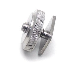 Two Steel Flash Shoe Mount Accessory w 1/4" Thread NEW