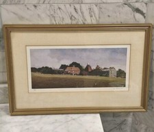 Framed M.C. Alexander Oasts, Near Tunbridge Wells, Kent 206/850 Signed Print