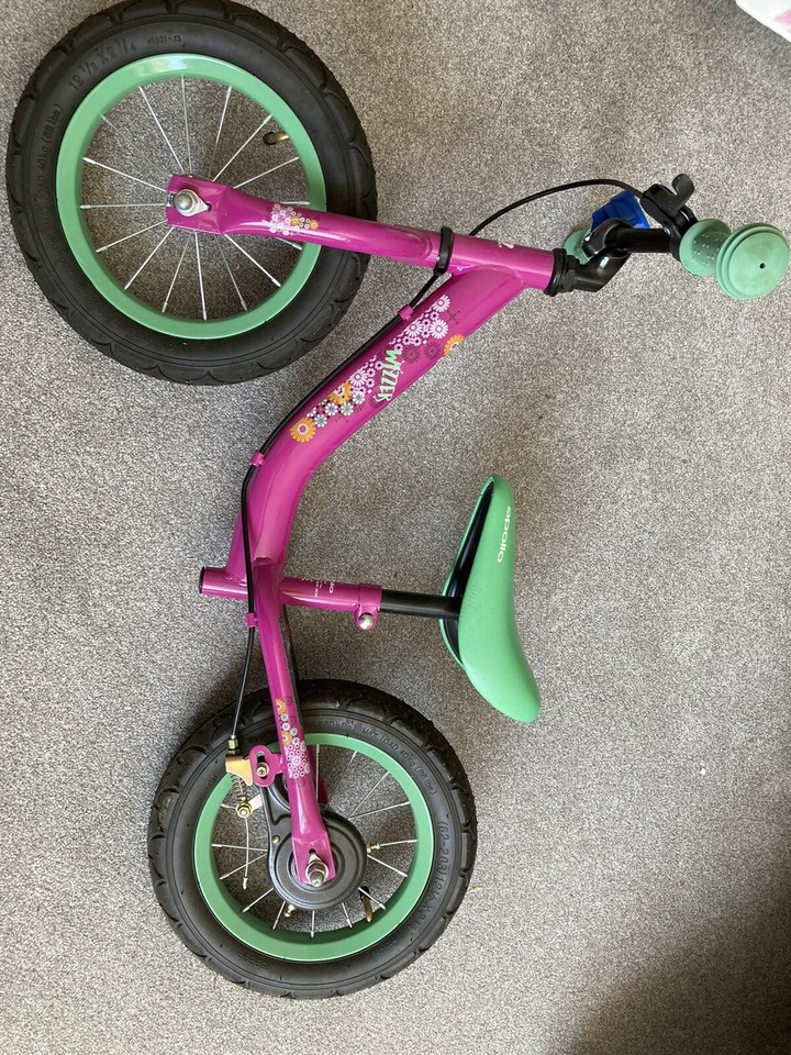 Apollo Wizzer Children’s Balance Bike 12” Inch Wheels Girls Kids