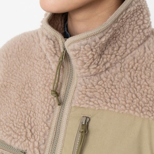 THE NORTH FACE X Nanamica PURPLE LABEL Wool Boa Fleece Field Coat Size XL NEW - Picture 6 of 13