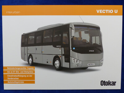 Otokar Vectio U Interurban Bus Coach - Brochure Brochure