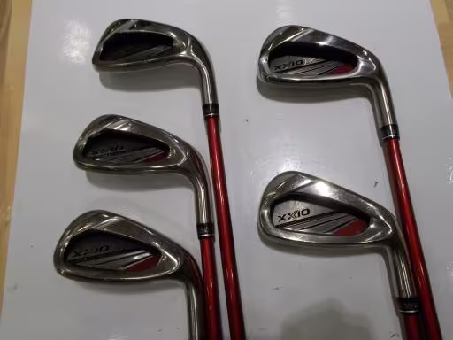 DUNLOP - レディース ダンロップ 2020XXIO11U6 2020 Dunlop XXIO11 RED 6-PW 5PC MP1100 R2-flex iron set Golf