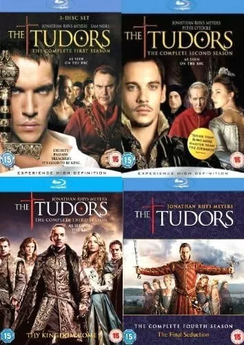 THE TUDORS COMPLETE SERIES 1 4 Blu Ray Collection Season 1 2 3 4 Brand New UK R2