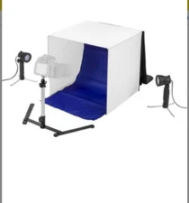 Flashpoint 16 x 16 Cove Shadow Light Box Light Kit Adorama 