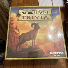 Underdog Games Trekking The National Parks Trivia Board Game