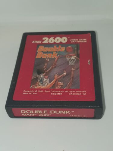 DOUBLE DUNK ATARI 2600/7800 CX26159 Cart only / working - Picture 1 of 2