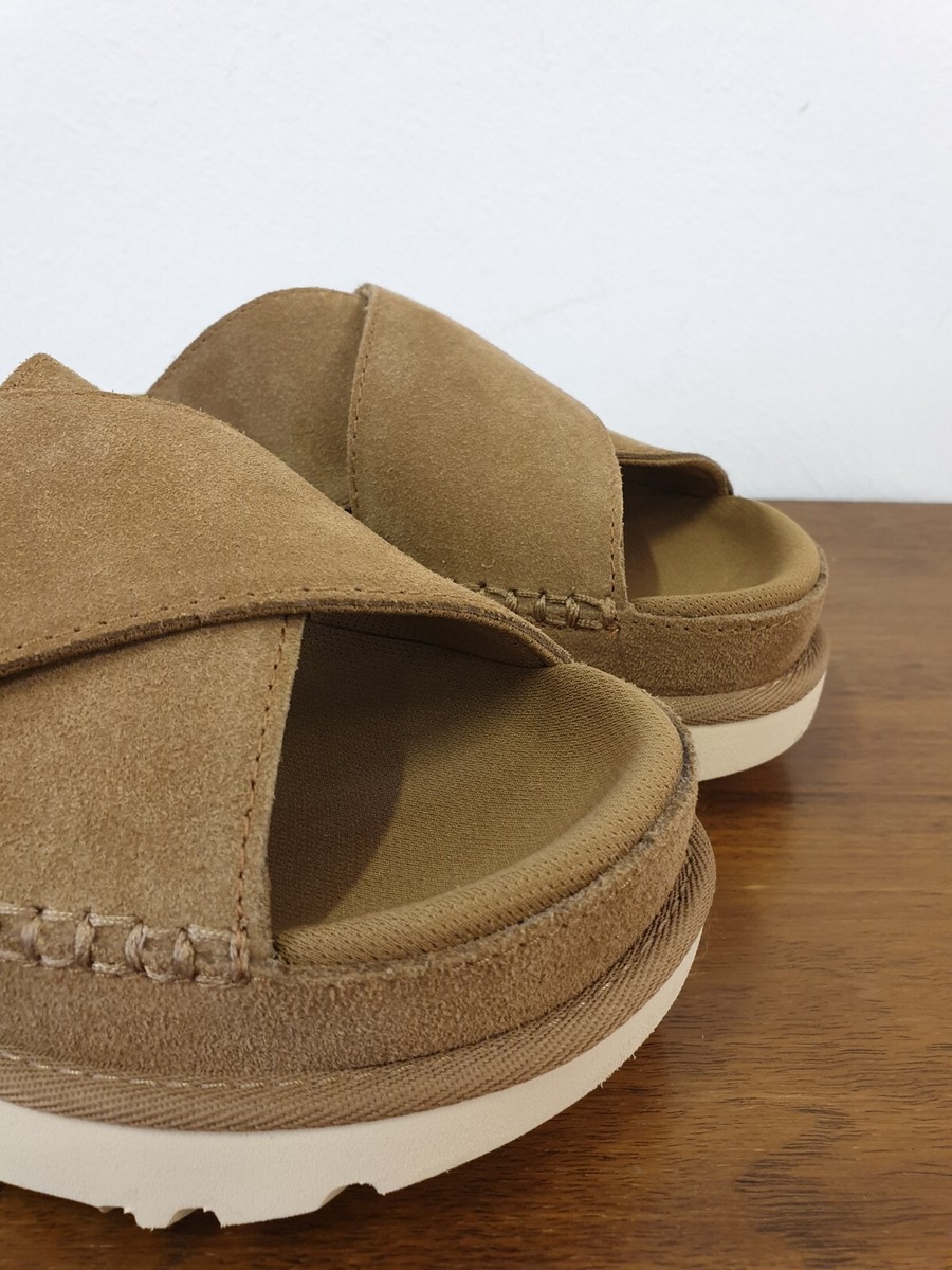 UGG W GOLDENSTAR CROSS SLIDE UGSGOSTCCN1137910W | eBay