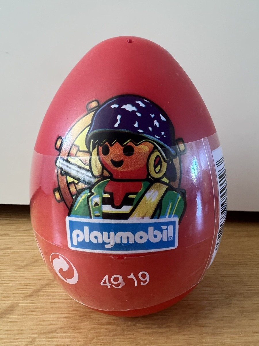 PLAYMOBIL 4919 NUEVO HUEVO ROJO PIRATA BARCO ISLA MISB RARE