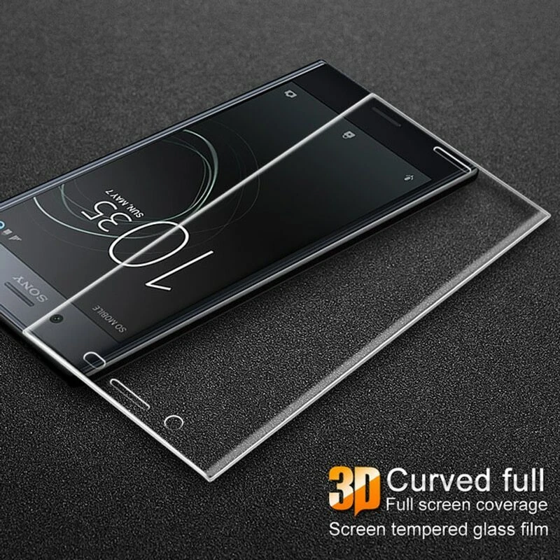 Protector de pantalla de vidrio templado de cubierta completa 3D para Sony Xperia XZ XZs XZ Premium Foto 2 de 4