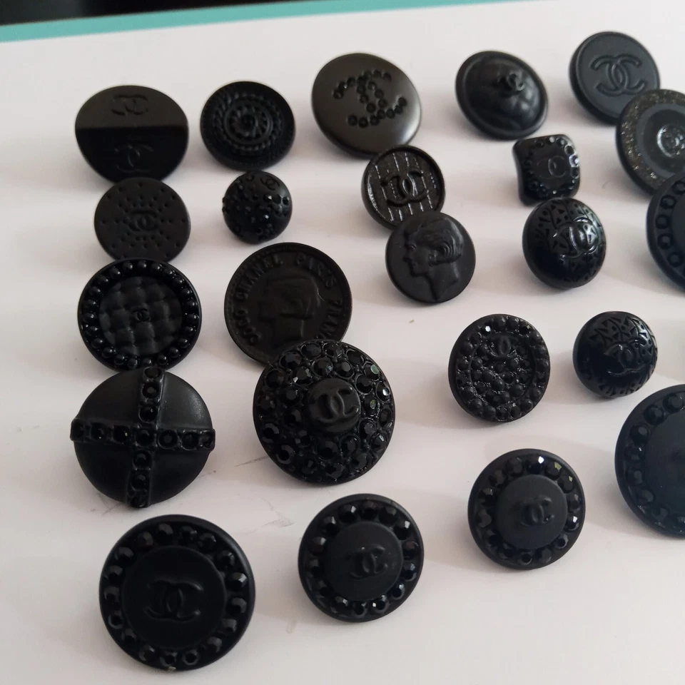 Chanel Buttons Collection Of 25 Pieces - Image 2 of 4
