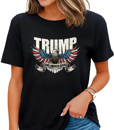 Donald Trump Legend USA 2024 Woman's T Shirt Tee size Medium - 第 1/3 張圖片
