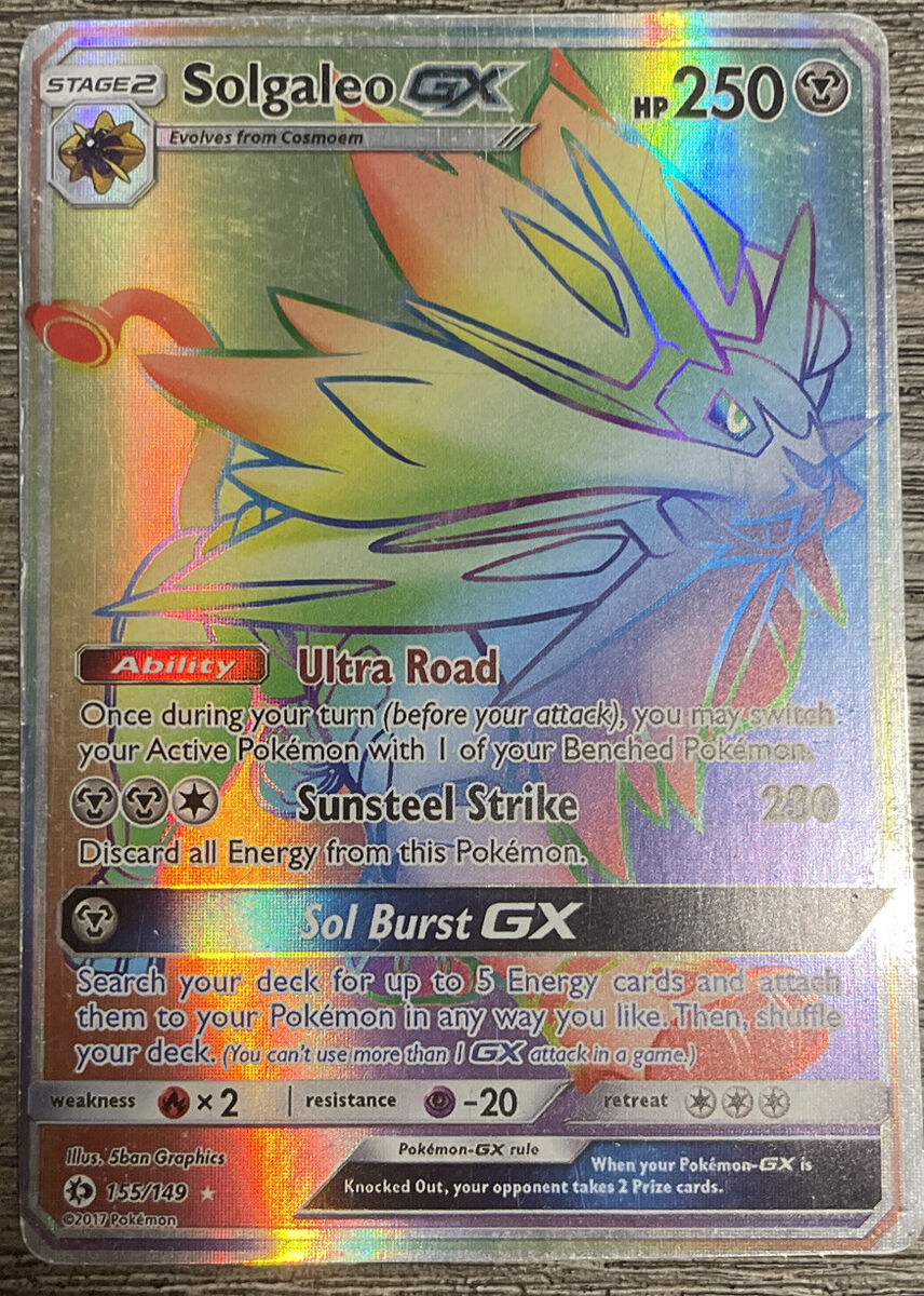 Solgaleo GX (155/149) [Sun & Moon: Base Set]