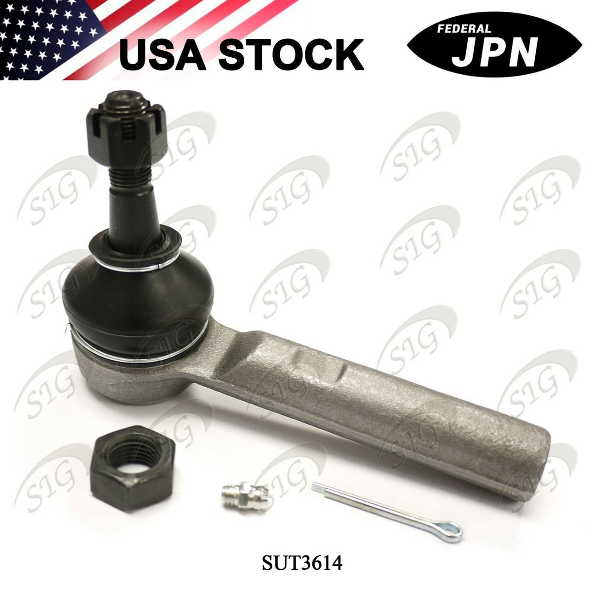 2 Mevotech Front Outer Tie Rod End Fits 2008-2019 Dodge Grand Caravan