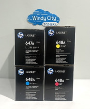 HP Toner Set 647A/648A CE260A, CE261A, CE262A, CE263A, CP4025 CP4525 NEW