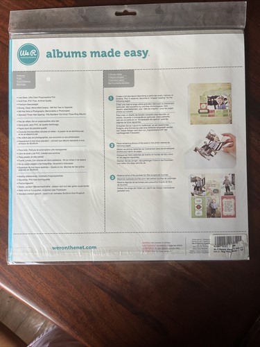 We R Memory Keepers Ring Albums Made Easy #50037-7, 3 Ring Binder Photo Sleeves - Picture 6 of 6