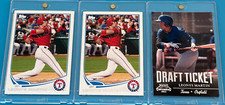 2011 PLAYOFF CONTENDERS - DRAFT TICKET - LEONYS MARTIN (RC) + 2ct. 2013 Topps RC