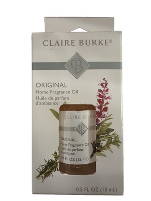Claire Burke Home Fragrance Oil Tropical Flowers Scent New Never Used 0.5 fl oz