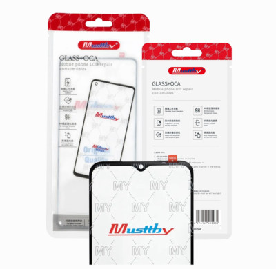 Musttby Premium Frontglas und OCA Kleber für Samsung Galaxy A15 SM-A155