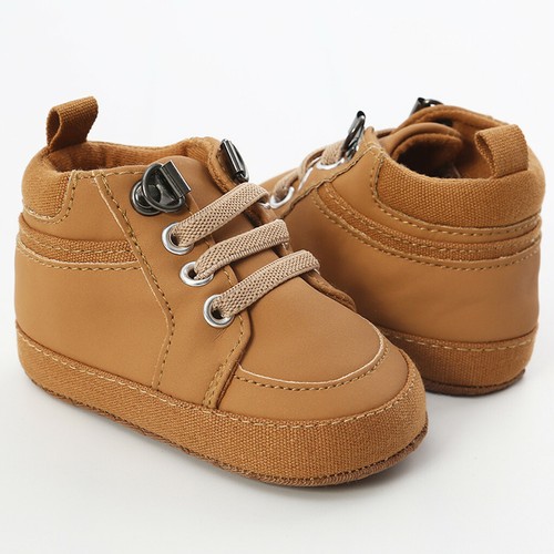 Baby Girl Boys Shoes Solid Cross-tied Fashion Toddler Walkers Kids Shoes Boot - Picture 11 of 24